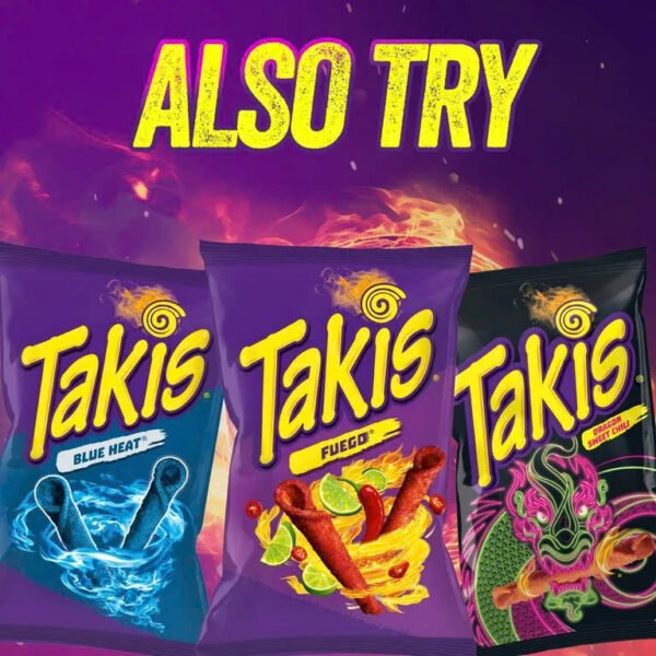 Takis Dragon Sweet Chili 9.9 oz - Spicy Sweet Chili Pepper Rolled Tortilla Chips - Hình ảnh 6