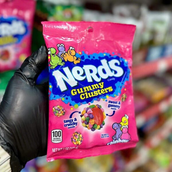 NERDS Gummy Clusters, Candy, Rainbow 85G - 141G - 226G - Hình ảnh 6