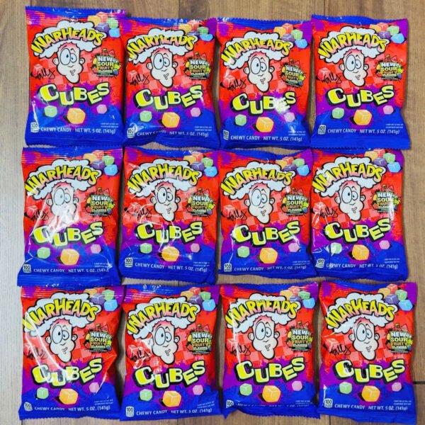 Warheads Chewy Cubes 4.0 OZ - Hình ảnh 4