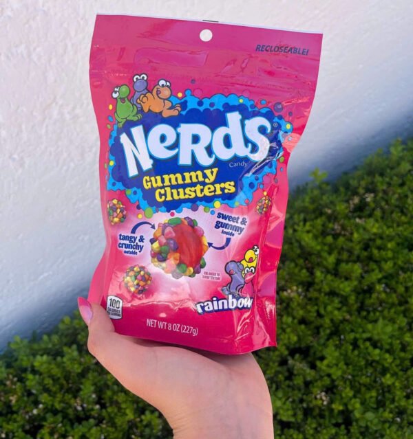 NERDS Gummy Clusters, Candy, Rainbow 85G - 141G - 226G - Hình ảnh 5