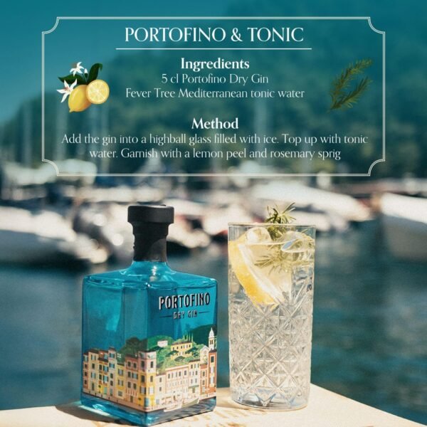 Portofino Gin - Italian Award Winning Gin - 43% - Hình ảnh 7