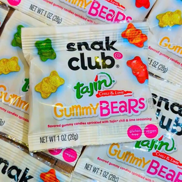 Snak Club Tajin Gummy Bears - Tách Lẻ - Hình ảnh 6