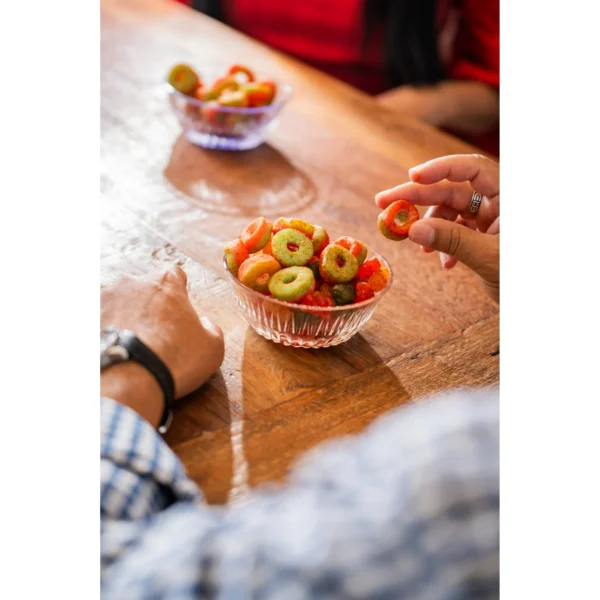 Snak Club Watermelon Rings, Tajin Chili & Lime Seasoned, Sweet And Spicy Gummy Candy - Hình ảnh 2