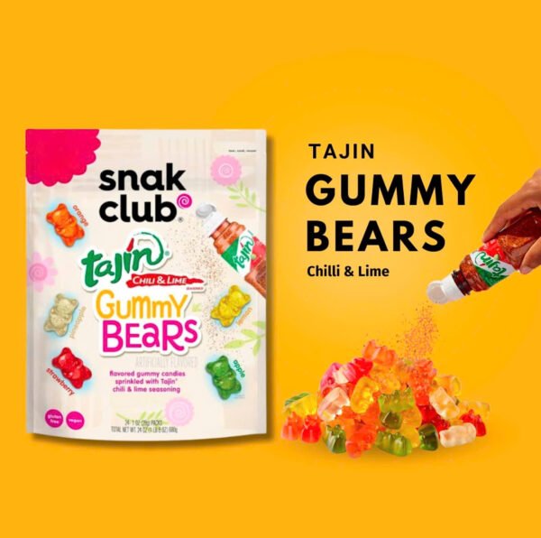 Snak Club Tajin Gummy Bears - Tách Lẻ