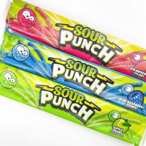 SOUR PUNCH Blue Raspberry Chewy Candy 57G