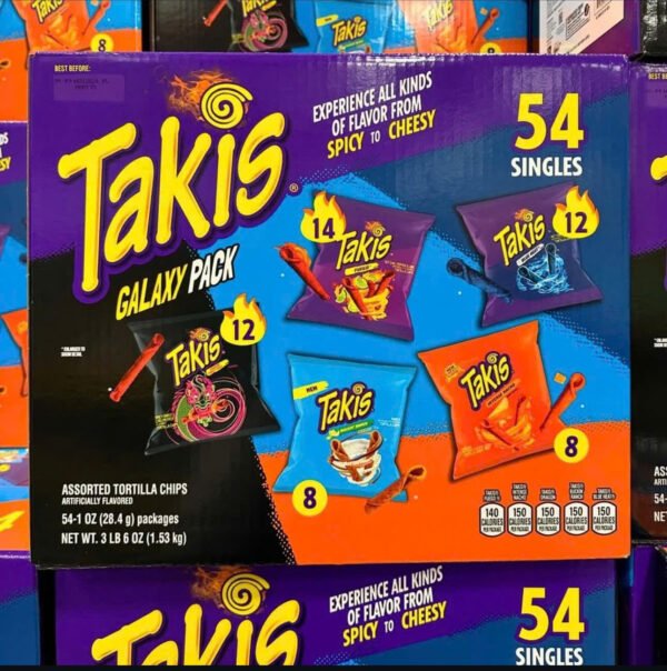 Takis Thùng 46 - 50 - 54 Gói Nhiều Vị