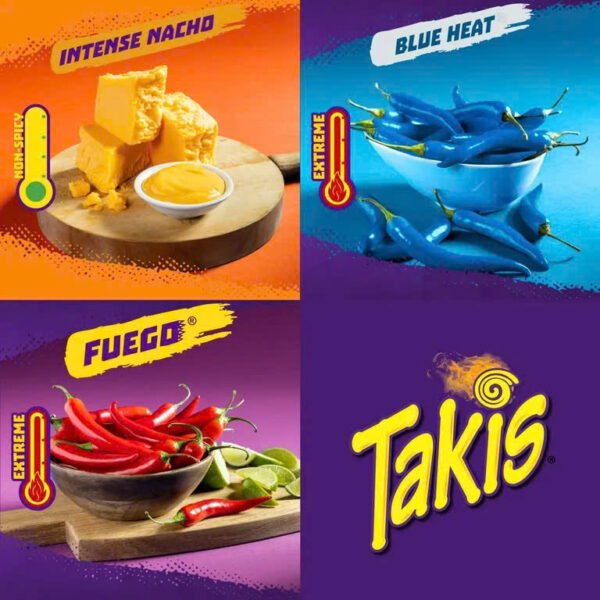 Takis Thùng 18 Gói - 3 Vị - 4 Vị - Hình ảnh 4