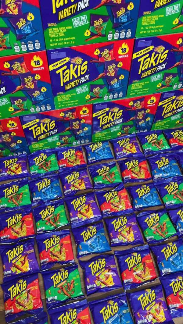 Takis Thùng 18 Gói - 3 Vị - 4 Vị - Hình ảnh 2