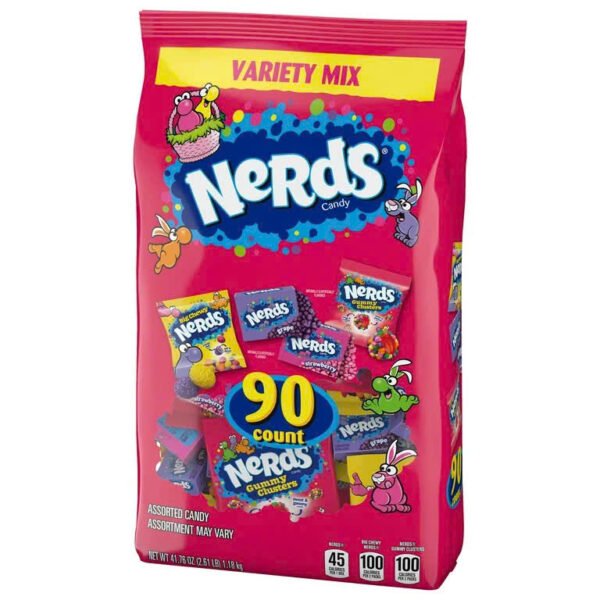 Túi 75 Gói - NERDS GUMMY CLUSTER - Hình ảnh 3