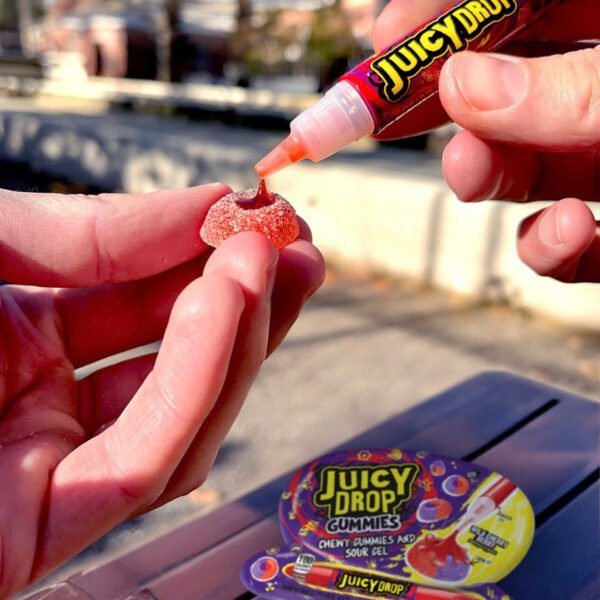 Juicy Drop Gummy Candy, Sweet Gummies & Sour Gel Pen - Hình ảnh 3