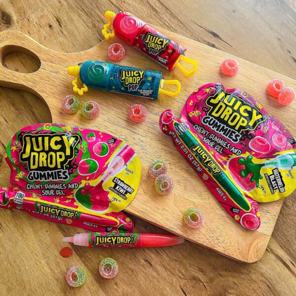 Juicy Drop Gummy Candy, Sweet Gummies & Sour Gel Pen - Hình ảnh 7