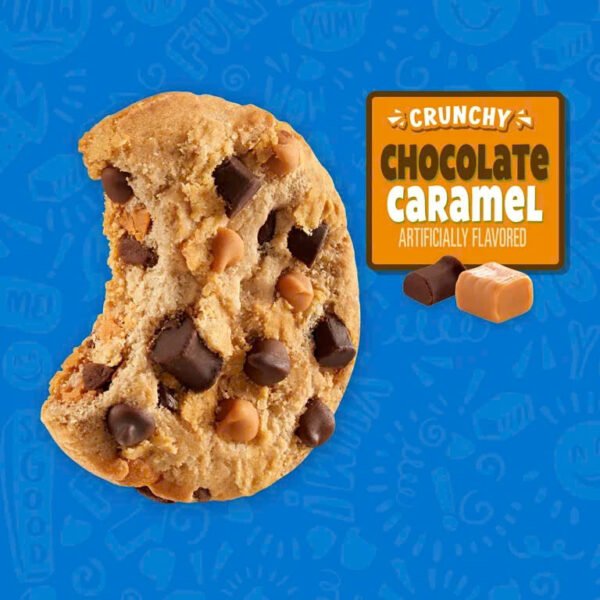 CHIPS AHOY! Crunchy Chocolate Caramel Chocolate Chip Cookies, Family Size, 13.88 oz - Hình ảnh 3