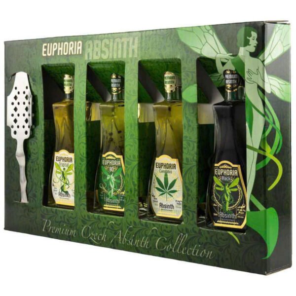 Euphoria Absinth Canabis 50ml x4 ( Kèm Muỗng Đốt )