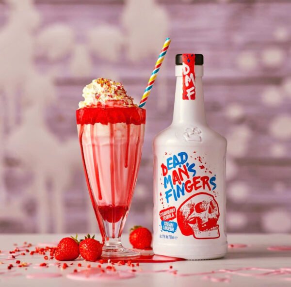 Dead Man's Fingers Strawberry Tequila Cream Liqueur 70cl - Hình ảnh 2