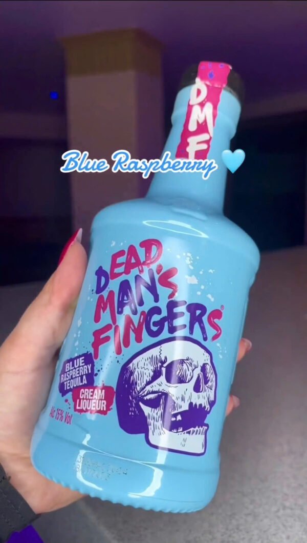 Dead Man's Fingers Blue Raspberry Tequila Cream Liqueur 70cl - Hình ảnh 4