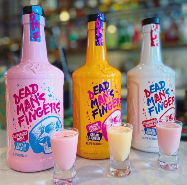 Dead Man's Fingers Strawberry Tequila Cream Liqueur 70cl - Hình ảnh 3