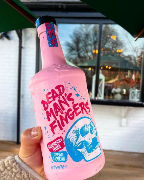 Dead Man's Fingers Raspberry Rum Cream Liqueur 50cl - Hình ảnh 6