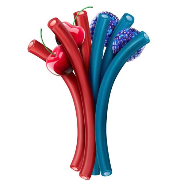 Jolly Rancher Ropes Blue Raspberry and Cherry - Hình ảnh 2