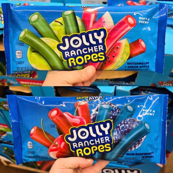 Jolly Rancher Ropes Blue Raspberry and Cherry - Hình ảnh 3