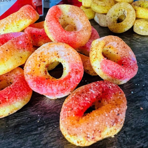 Snak Club Tajin Chili and Lime Peach Rings 71G - Hình ảnh 3