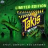 Takis Zombie 9.9 oz Habanero & Cucumber Rolled Tortilla Chips