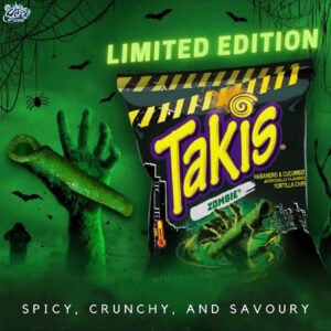 Takis Zombie 9.9 oz Habanero & Cucumber Rolled Tortilla Chips